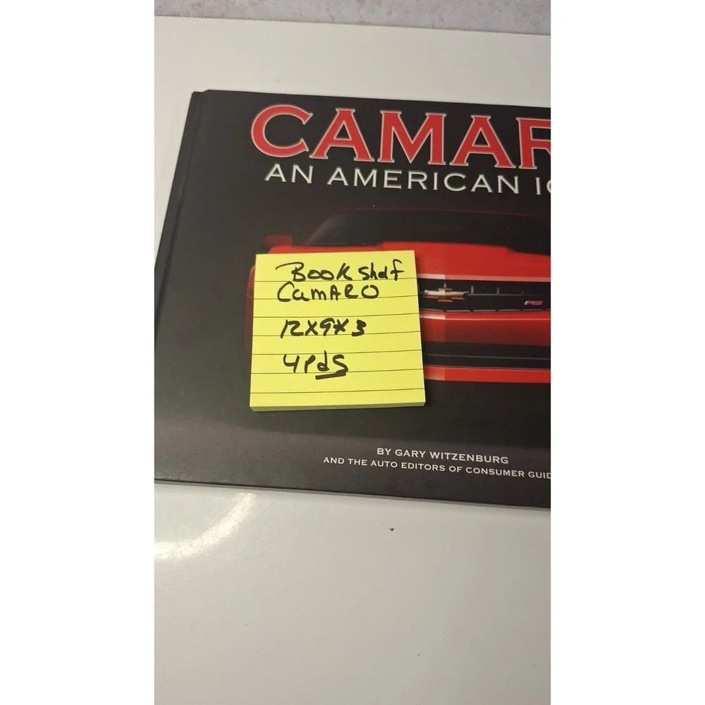 Hardcover Book, Camaro: An American Icon